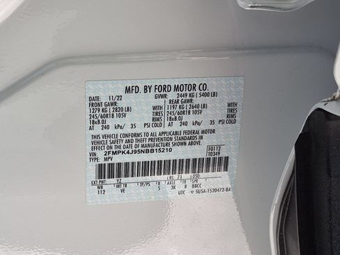 Used 2022 Ford Edge SEL w/ Convenience Package AWD/4WD image 30