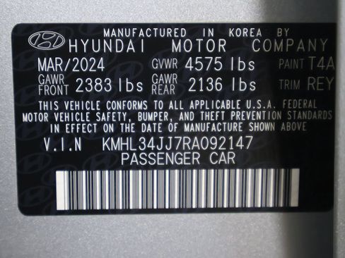 Certified 2024 Hyundai Sonata SEL FWD image 41