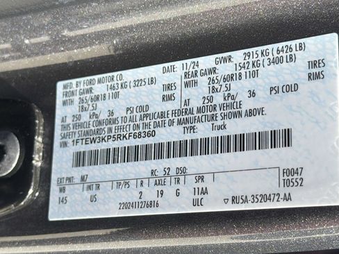 Used 2024 Ford F150 XLT w/ Mobile Office Package RWD image 36