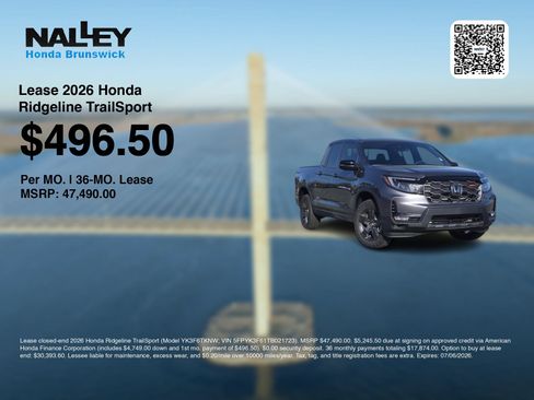 New 2026 Honda Ridgeline TrailSport image 3