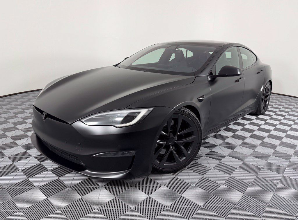 Used 2022 Tesla Model S Plaid AWD/4WD image 1