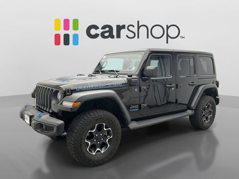 Used 2022 Jeep Wrangler Unlimited Rubicon 4xe w/ Cold Weather Group AWD/4WD image 1