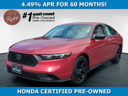 Certified 2025 Honda Accord SE image 1