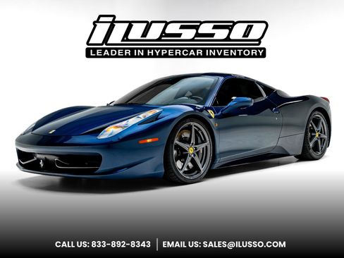 Used 2014 Ferrari 458 Italia Coupe RWD image 1