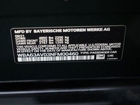 Used 2022 BMW 430i Gran Coupe w/ Parking Assistance Package image 12