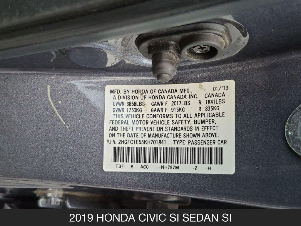 Used 2019 Honda Civic Si image 25