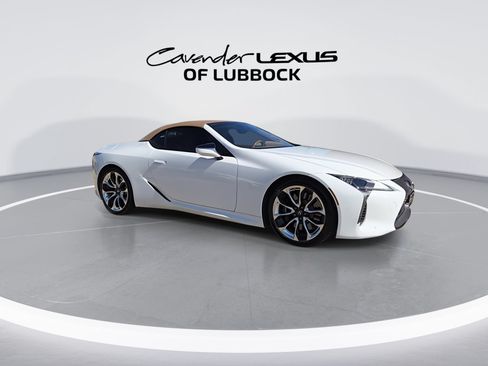 Certified 2022 Lexus LC 500 Convertible w/ Touring Package RWD image 2