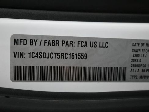 Used 2024 Dodge Durango R/T AWD/4WD image 9