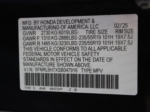 Used 2025 Honda Odyssey Sport-L image 33