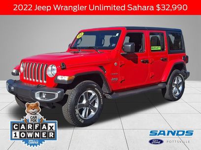 Used 2022 Jeep Wrangler Unlimited Sahara w/ Cold Weather Group