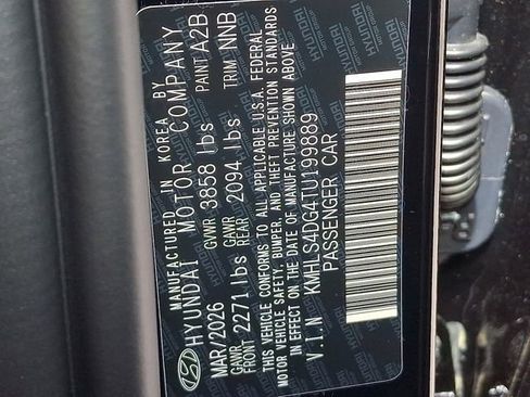 New 2026 Hyundai Elantra SEL Sport w/ Cargo Package image 11