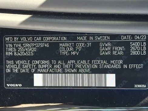 Certified 2023 Volvo XC60 B5 Plus w/ Climate Package AWD/4WD image 29