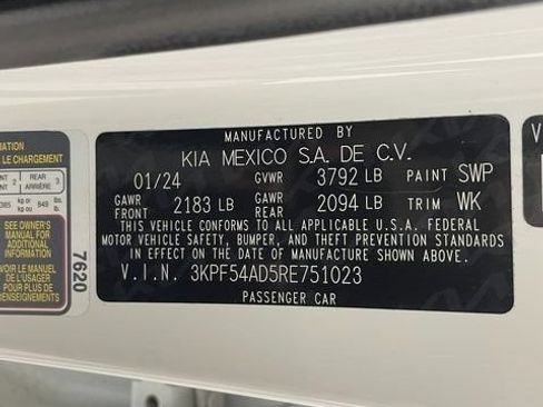 Used 2024 Kia Forte GT-Line w/ GT-Line Premium Package FWD image 24