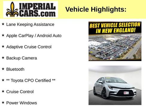 Certified 2025 Toyota Corolla SE image 3