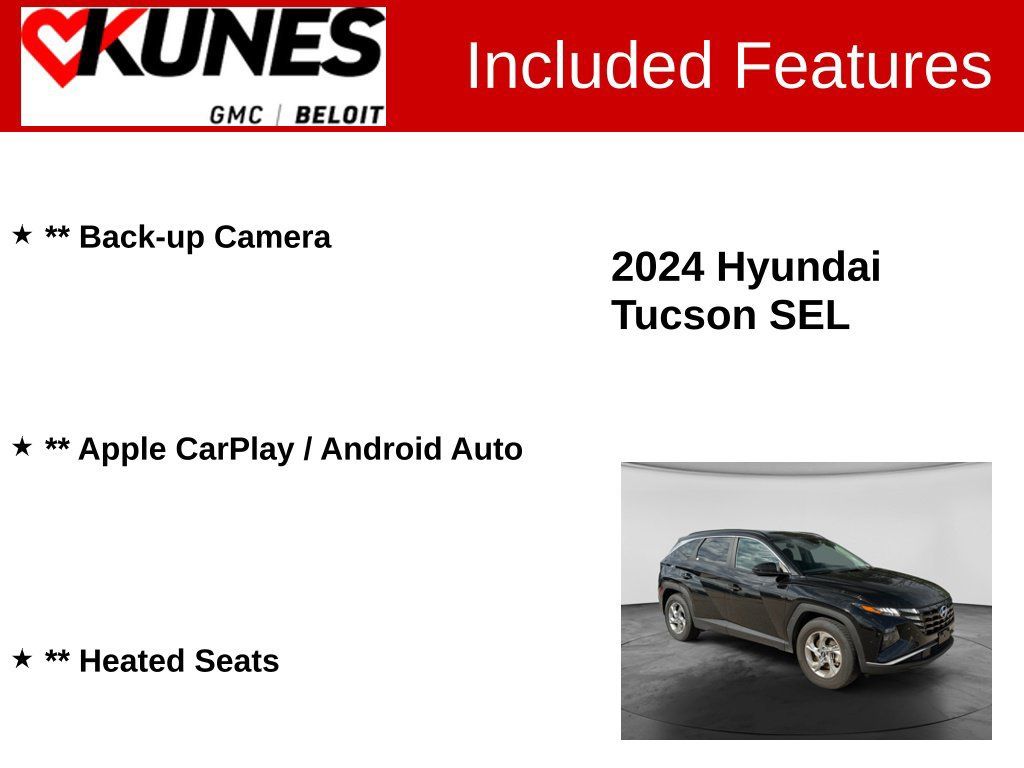 Used 2024 Hyundai Tucson SEL FWD image 2