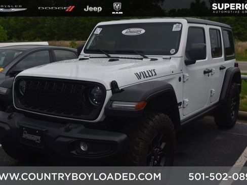 Used 2025 Jeep Wrangler Unlimited Sport AWD/4WD image 1
