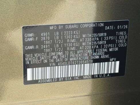 Certified 2026 Subaru Forester Touring AWD/4WD image 31