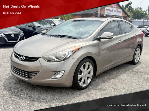 Used 2013 Hyundai Elantra Limited w/ Technology Pkg FWD image 1