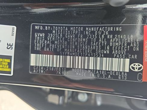 New 2026 Toyota Corolla LE image 34