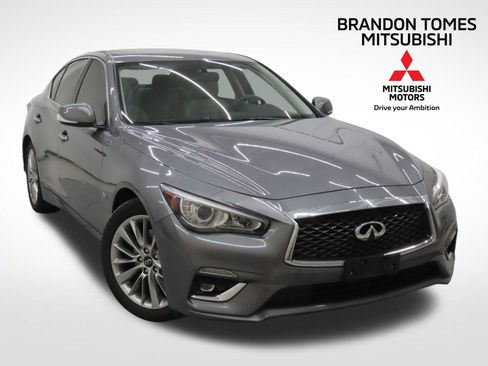 Used 2019 INFINITI Q50 Luxe w/ Essential Package (3.0T Luxe) image 1