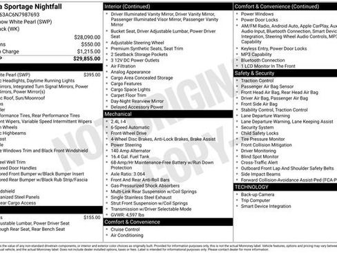 Used 2022 Kia Sportage Nightfall Edition FWD image 2