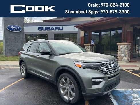 Used 2020 Ford Explorer Platinum w/ Premium Technology Package AWD/4WD image 1