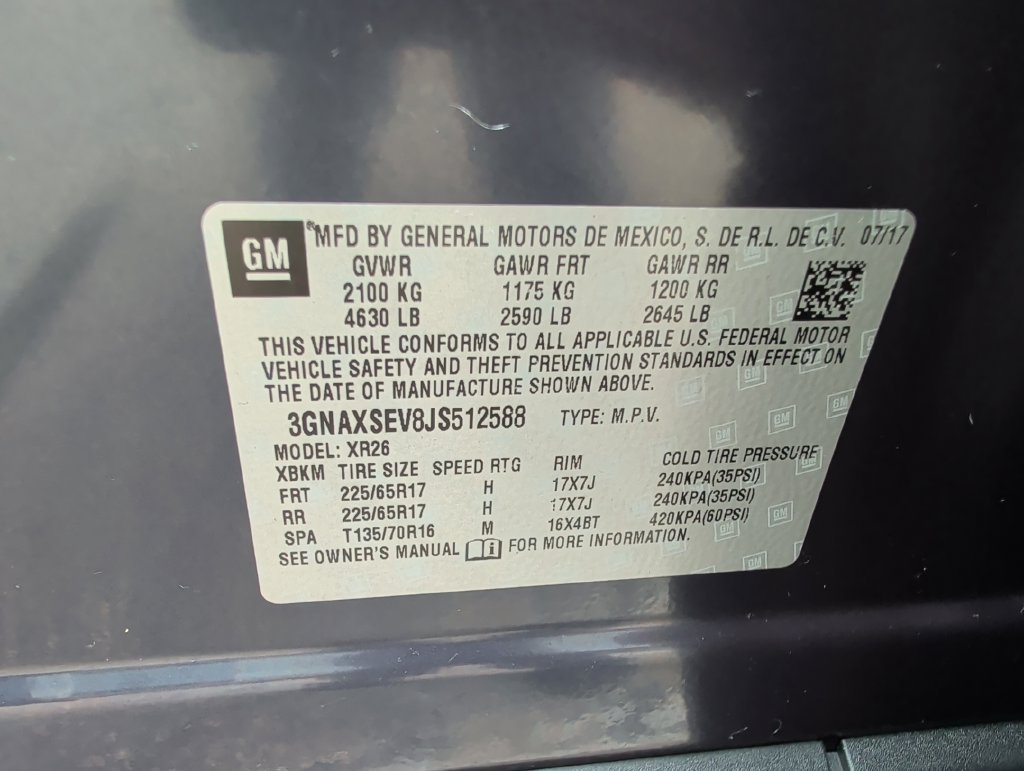 Used 2018 Chevrolet Equinox LT AWD/4WD image 35