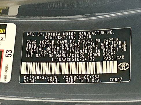 New 2026 Toyota Camry SE FWD image 28