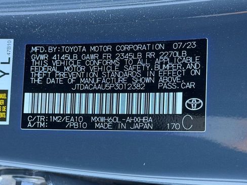Used 2023 Toyota Prius Limited image 36