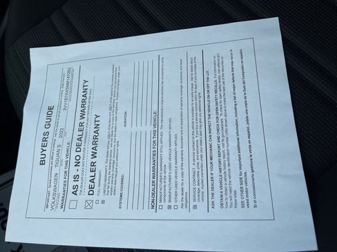 Certified 2022 Volkswagen Tiguan S w/ Driver Assistance Package FWD image 33