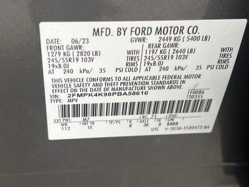 Used 2023 Ford Edge Titanium w/ Equipment Group 301A image 26