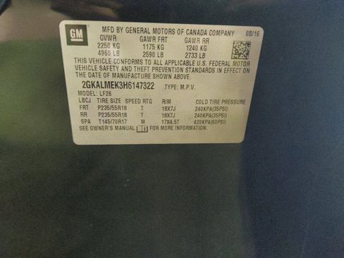 Used 2017 GMC Terrain SLE FWD image 33