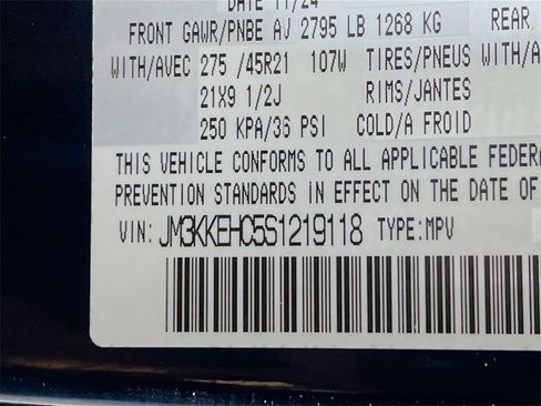 Used 2025 MAZDA CX-90 3.3 Turbo S w/ Premium Plus image 25