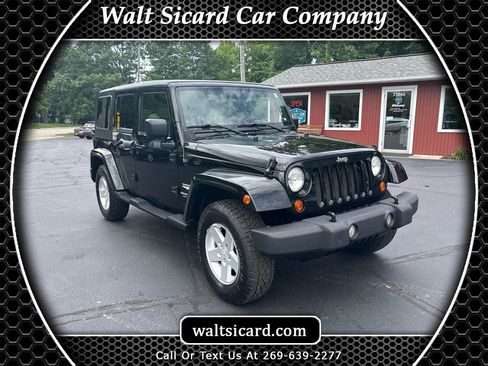 Used 2007 Jeep Wrangler Unlimited Sahara w/ Trailer Tow Group AWD/4WD image 1