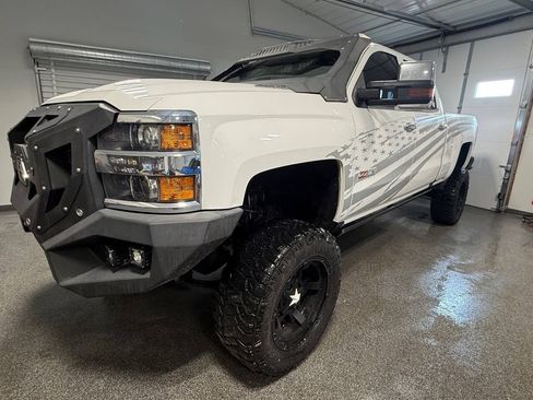Used 2019 Chevrolet Silverado 3500 LTZ w/ Duramax Plus Package AWD/4WD image 2