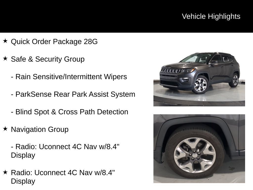Used 2018 Jeep Compass Limited w/ Navigation Group FWD image 7