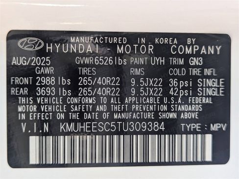 New 2026 Genesis GV80 3.5T Prestige image 24