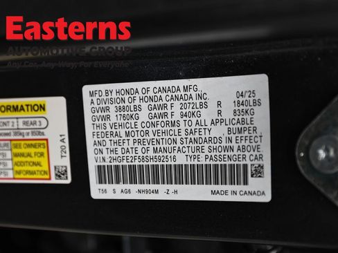 Used 2025 Honda Civic Sport image 33