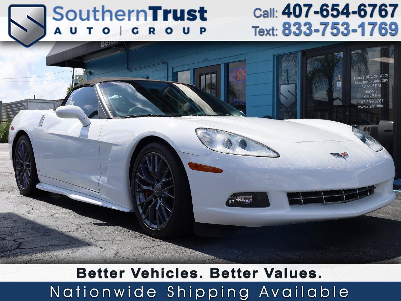Used 2009 Chevrolet Corvette Convertible w/ Preferred Equipment Group RWD image 1