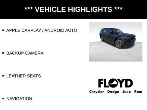 New 2024 Jeep Grand Cherokee Trailhawk w/ Advanced Protech Group II image 6