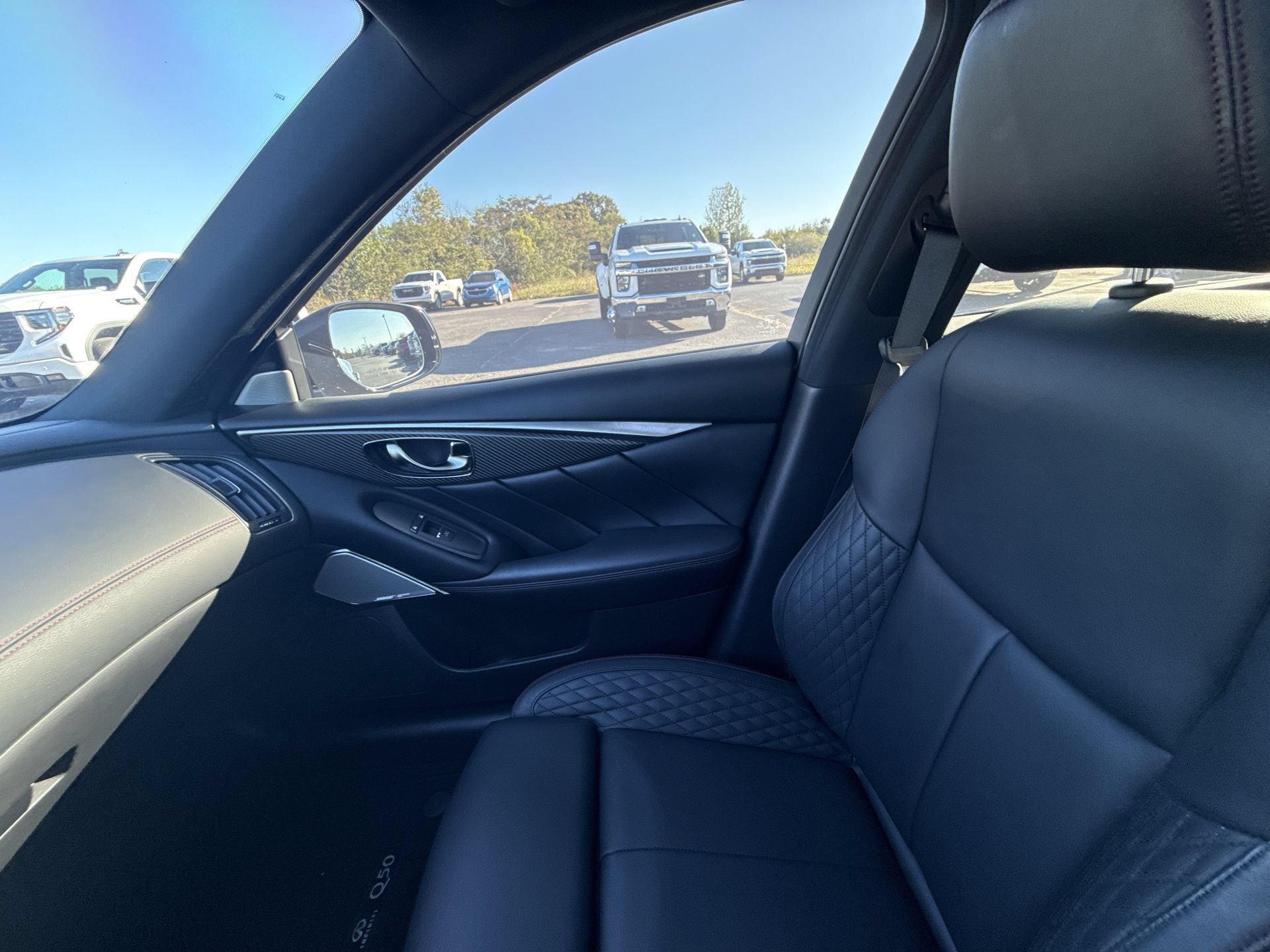 Used 2023 INFINITI Q50 Red Sport 400 w/ Black Opal Edition RWD image 26