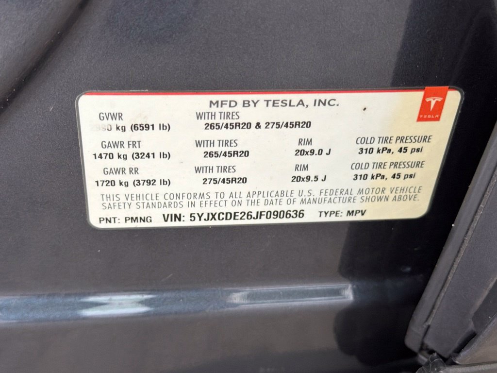 Used 2018 Tesla Model X 100D AWD/4WD image 47