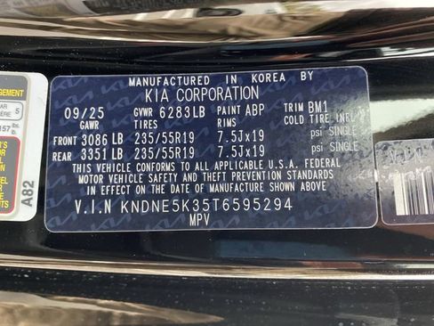 New 2026 Kia Carnival SX Prestige image 51