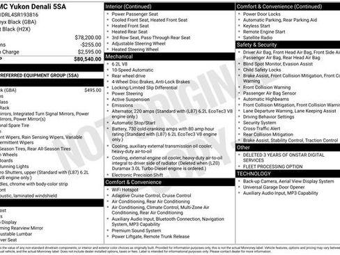 Used 2025 GMC Yukon Denali RWD image 2