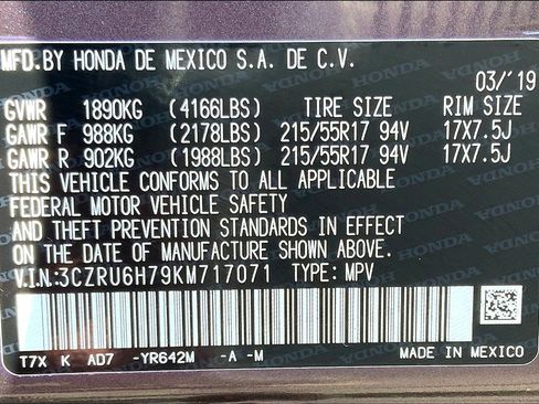 Used 2019 Honda HR-V EX-L image 37