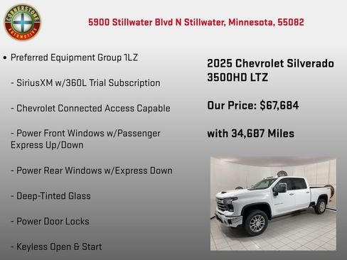 Used 2025 Chevrolet Silverado 3500 LTZ AWD/4WD image 5