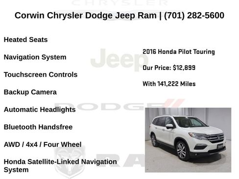 Used 2016 Honda Pilot Touring image 6