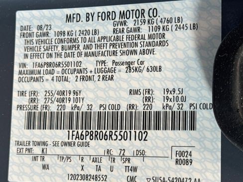 Used 2024 Ford Mustang Dark Horse image 29