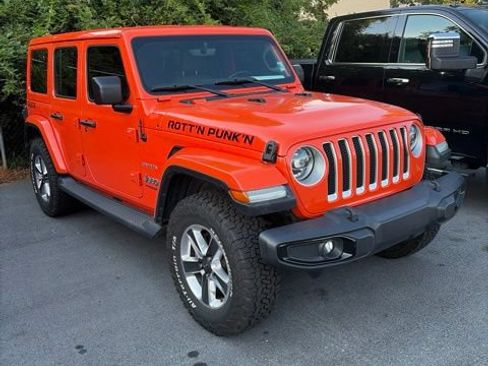 Used 2020 Jeep Wrangler Unlimited Sahara AWD/4WD image 2