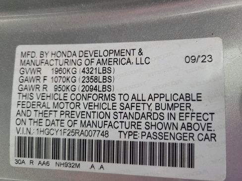 Used 2024 Honda Accord LX image 33